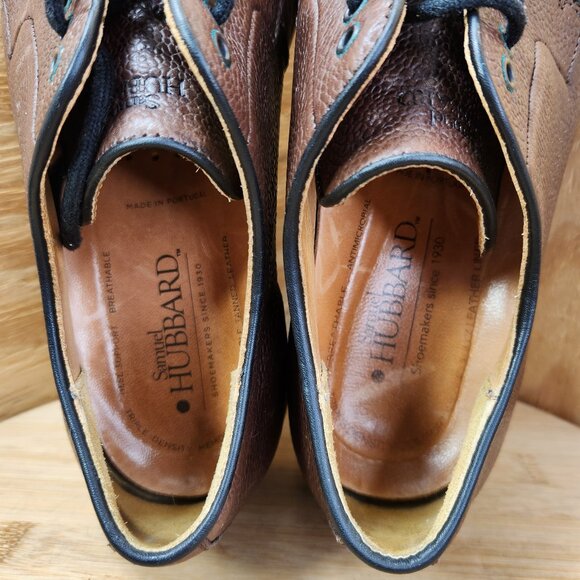 Samuel Hubbard Highlander Mens Brown Oxford Shoes Size 8.5 Vibram Bottoms main image 5